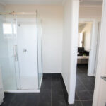 the goldminer deluxe studio ensuite shower