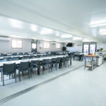 the goldminer on site dining room wide view