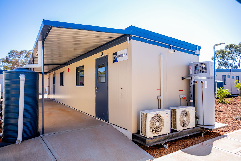 external imager of goldminer laundry room